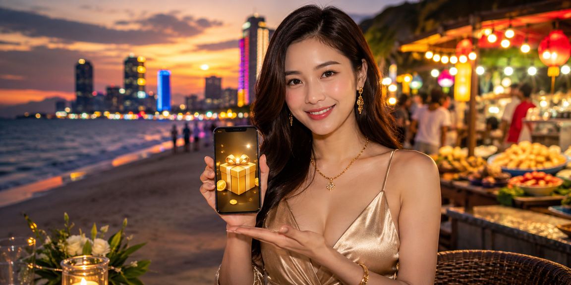 Chợ đêm Đà Nẵng với ánh đèn lung linh phản ánh văn hóa giải trí sôi động miền Trung