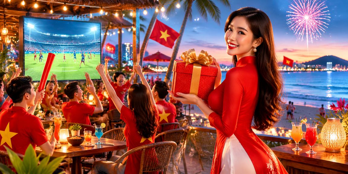 Phụ nữ mặc áo dài tại Vũng Tàu trong không khí cá cược và giải trí đặc trưng miền Nam